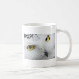 Snow Owl Eyes Coffee Mug