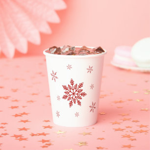 Snow paper cups