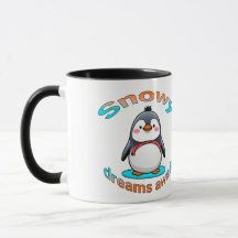 Snow penguin Mug