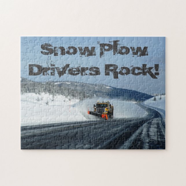 Snow Plow Puzzle (Horizontal)