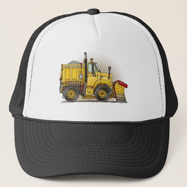 Snow Plow Truck Hat (Front)