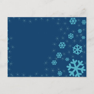 snow postcard