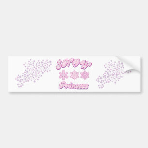 Snow Princess Bumper Sticker