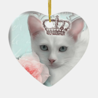 Snow Princess Ceramic Ornament