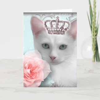 Snow Princess Holiday Card