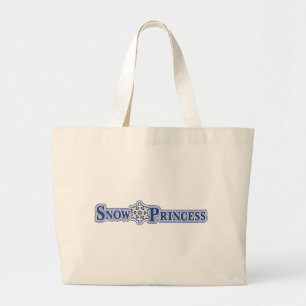 Snow-Princess-Light Large Tote Bag