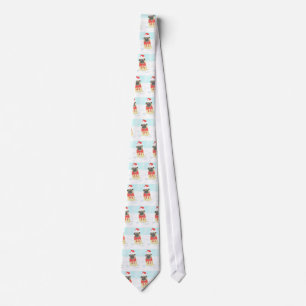 Snow Pug Tie