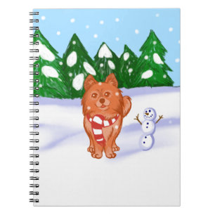 Snow Puppy Notebook