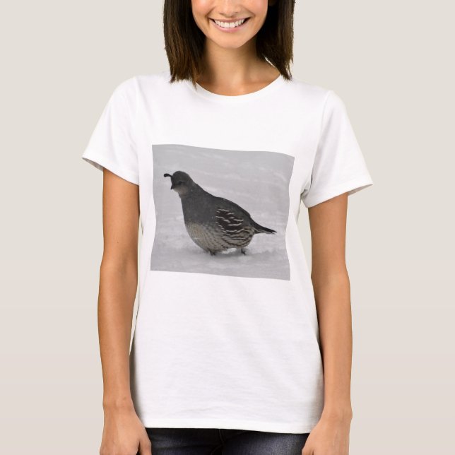 Snow Quail T-Shirt (Front)