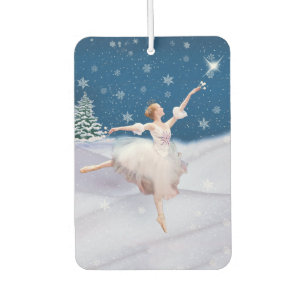 Snow Queen Ballerina and Star Car Air Freshener
