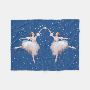 Snow Queen Ballerina Fleece Blanket