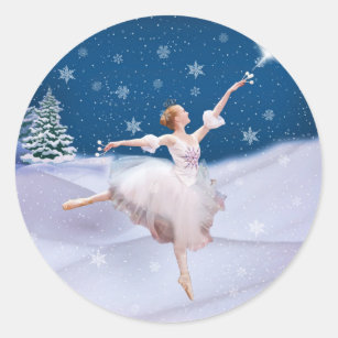Snow Queen Ballerina  Stickers