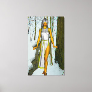 Snow Queen Canvas Print