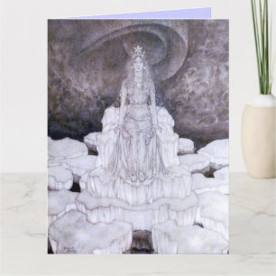 Snow Queen Fine Art Greeting Card