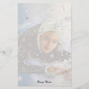 Snow Queen Letter Sheet! Stationery