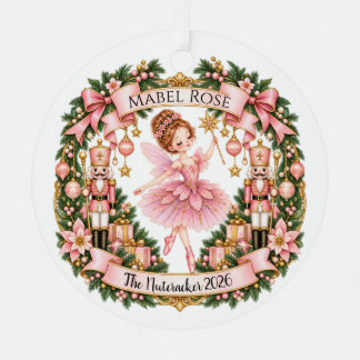 Snow Queen Nutcracker Ornament
