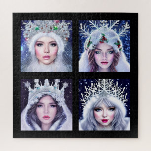 Snow Queens Winter Wonderland     Jigsaw Puzzle