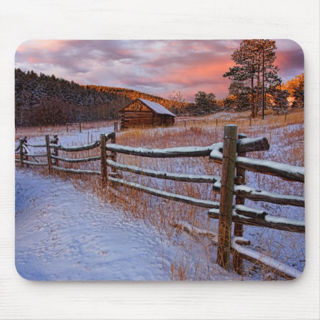 Snow Ranch Mouse Pad (Front)