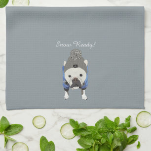 Snow ready kitchen towel