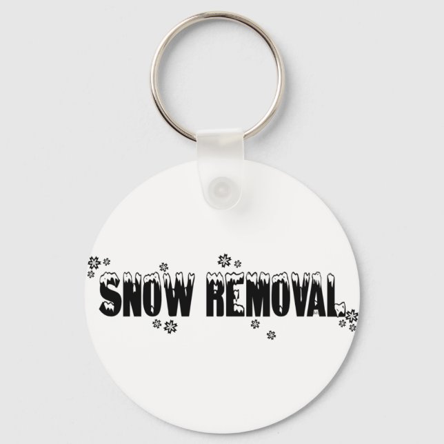 Snow Removal AH2010 Keychain (Front)