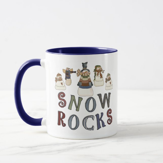Snow Rocks Mug (Left)