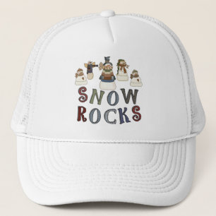 Snow Rocks T-shirts and Gifts Trucker Hat