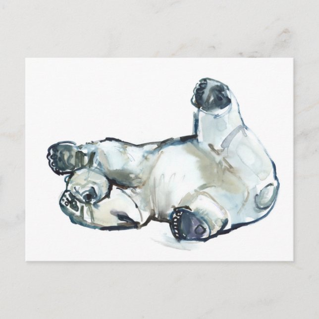 Snow Rub Postcard (Front)