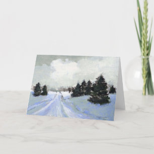 Snow Scene Card
