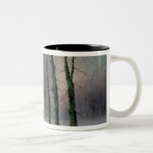 Snow Scene-Wanstead Park Two-Tone Coffee Mug