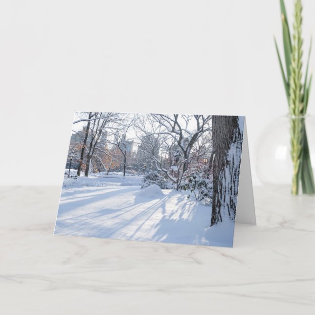 Snow Shadows Card (Front)