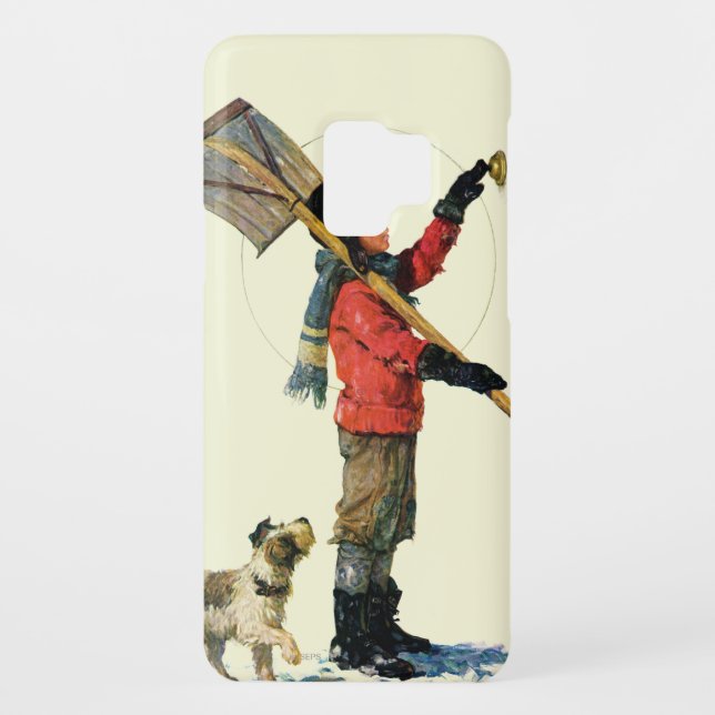 Snow Shoveler Case-Mate Samsung Galaxy Case (Back)