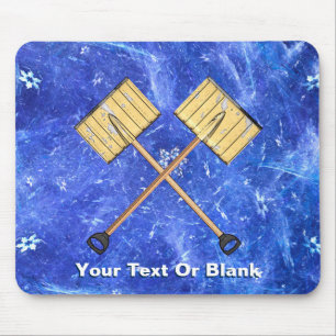 Snow Shoveling Business Mouse Pad