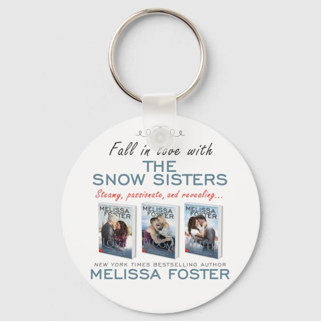 Snow Sisters Keychain (Front)
