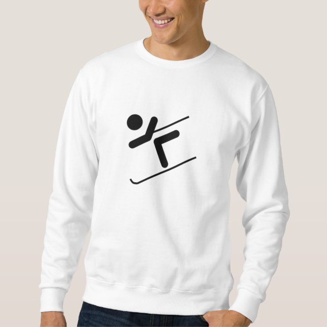 Snow Skier Sweatshirt (Front)