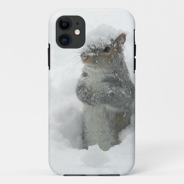 Snow Squirrel iPhone 5 Case (Back)