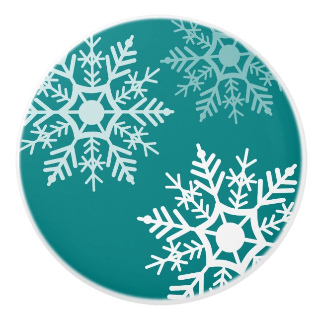 Snow Star - Drawer Knob (Front)