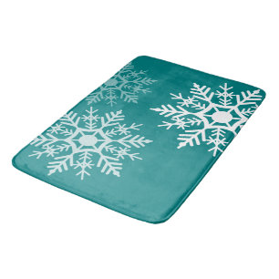 Snow Stars Design - Bath Mat