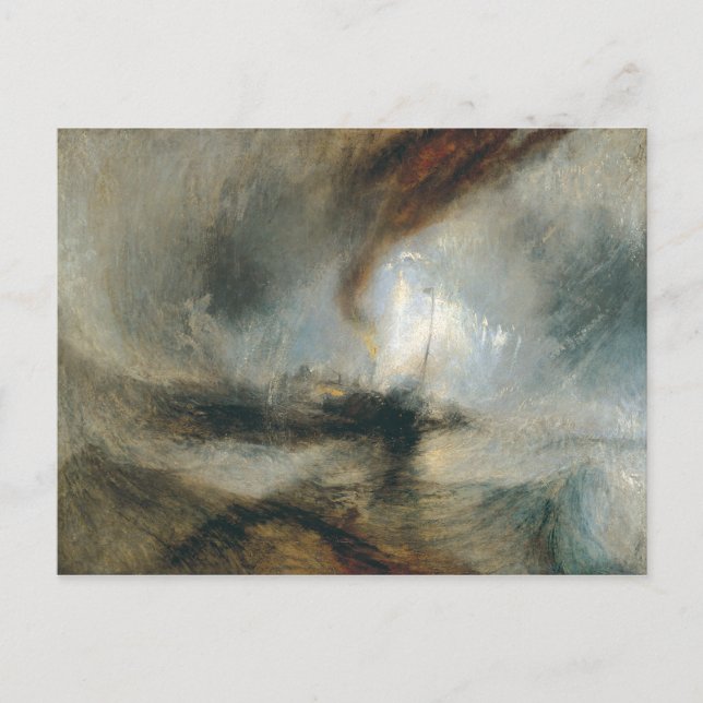 Snow Storm Postcard (Front)