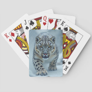 Snow Tiger Playing Cards