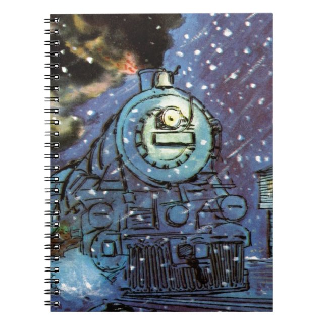 Snow Train Notebook (Front)