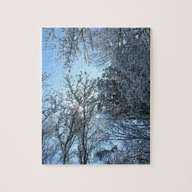 Snow Trees Zigsaw Puzzle - Hard Puzzles (Vertical)