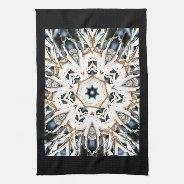 Snow Web Kitchen Towel (Vertical)