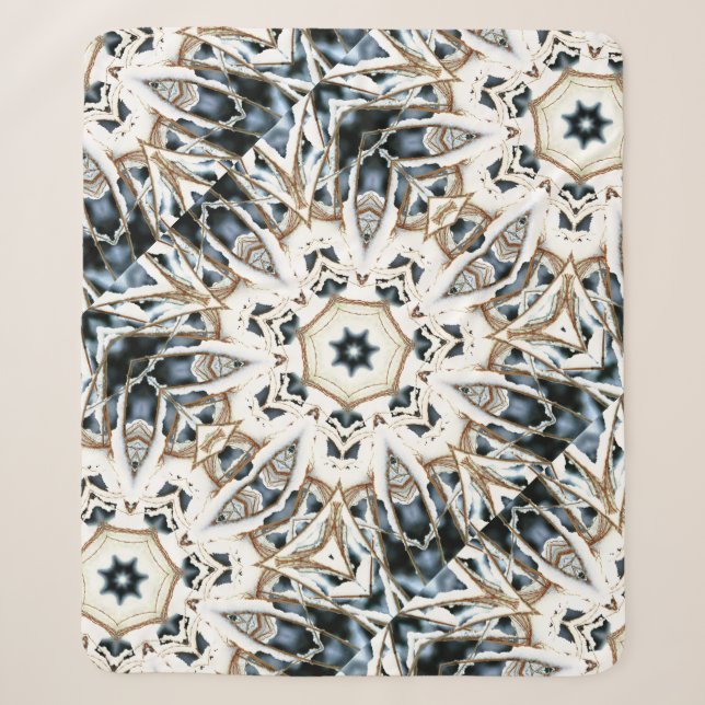 Snow Web Sherpa Blanket (Front)