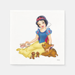Snow White and Animal Friends Napkin