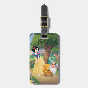 Snow White And Bashful Luggage Tag