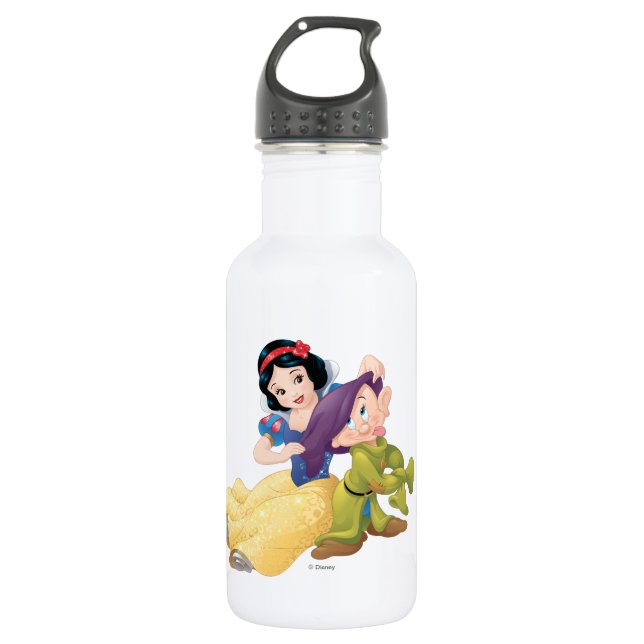 Snow White And Dopey 532 Ml Water Bottle (Front)