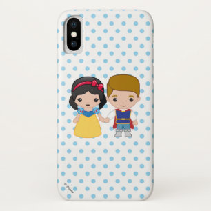 Snow White and Prince Charming Emoji iPhone X Case