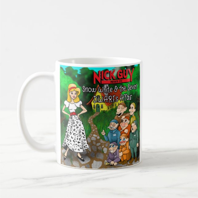 Snow White and the Seven D.W.A.R.F.s mug (Left)