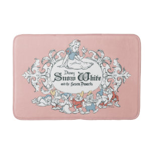 Snow White and the Seven Dwarfs   Fairest of All Bath Mat