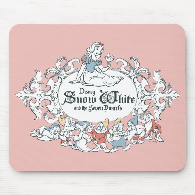 Snow White and the Seven Dwarfs | Fairest of All Mouse Pad (Front)